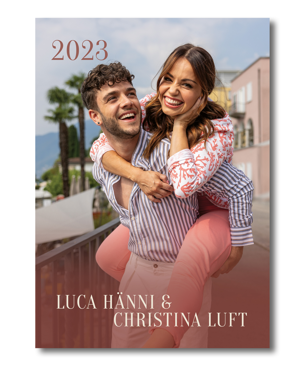 Luca Hänni & Christina Luft Wandkalender 2023