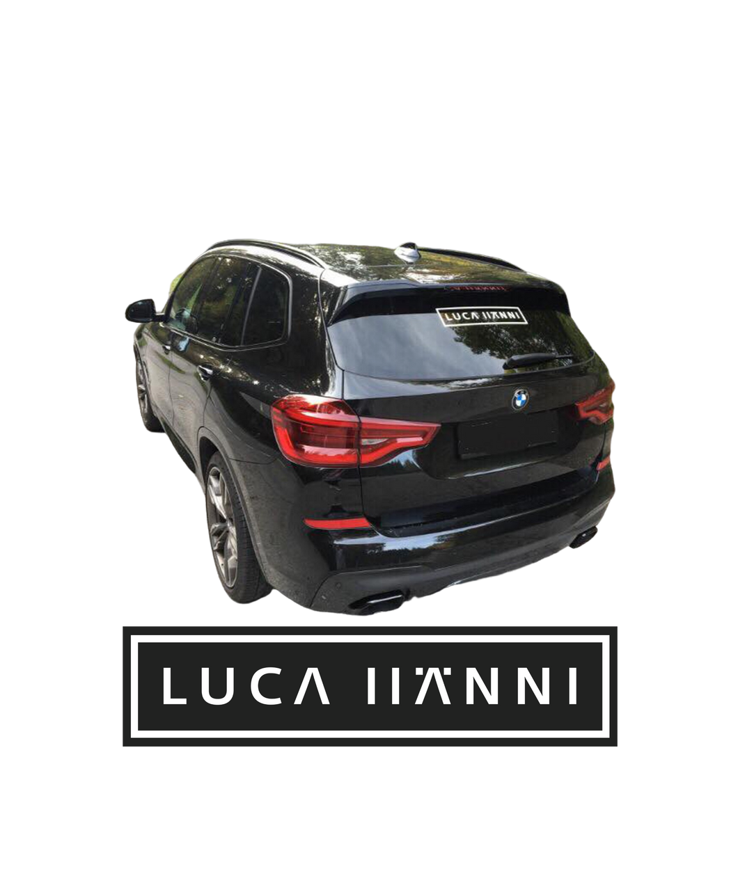 Auto Heckscheiben-Sticker – Luca Music Shop